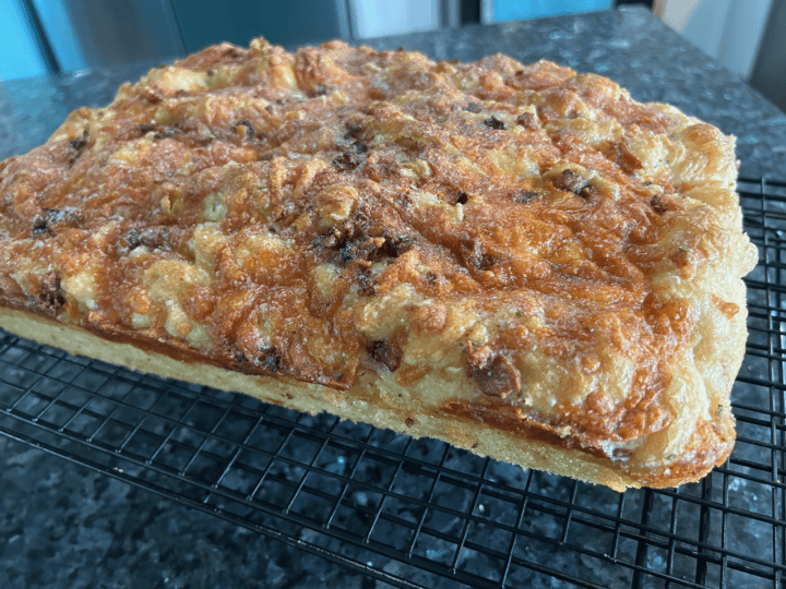 Bacon Cheddar Ranch Sourdough Focaccia