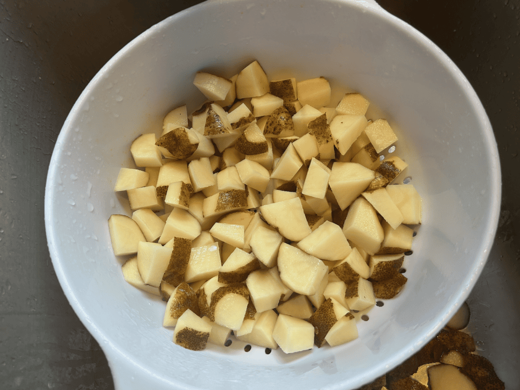 cubed russets