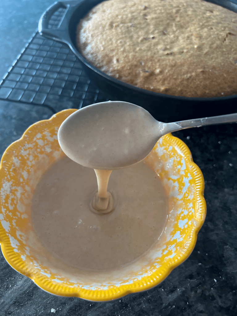 cinnamon glaze