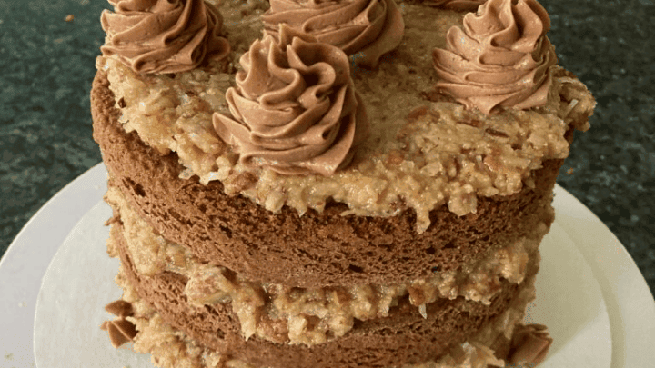 Image for German Chocolate Cake with Coconut Pecan Frosting