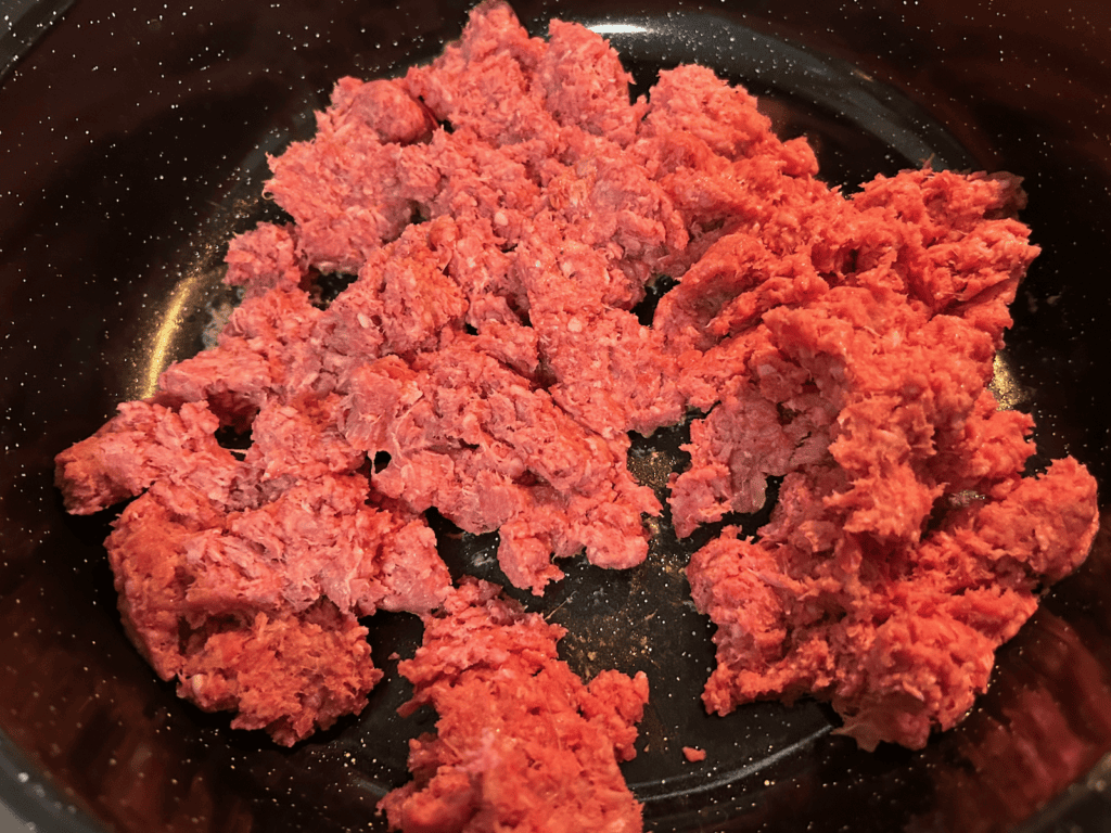 ground beef raw