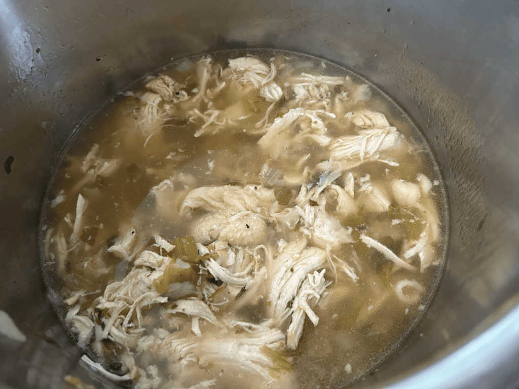 chicken in broth in instant pot