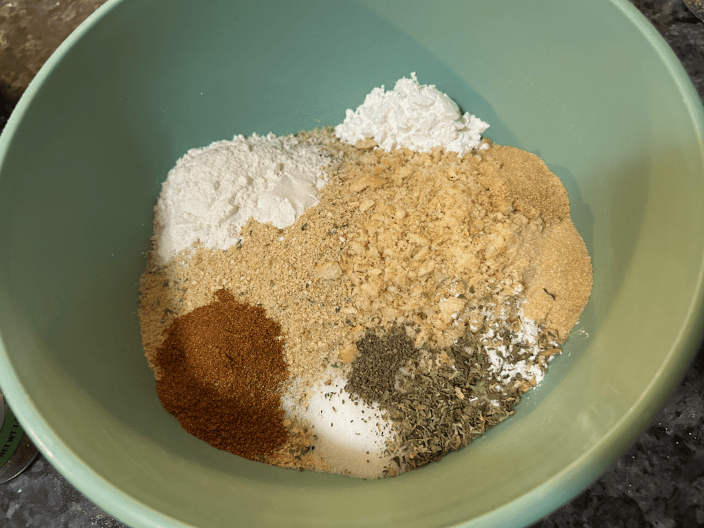 Homemade Shake and Bake coating
