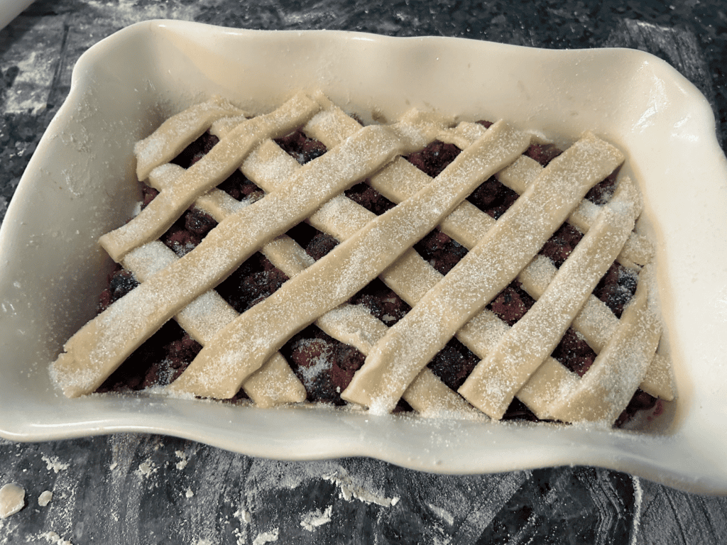 Old-Fashioned Southern Blueberry Cobbler ingredients