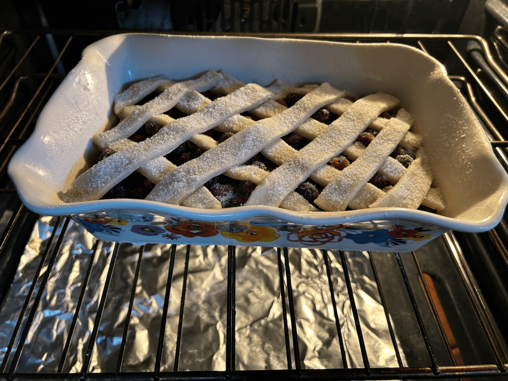 Old-Fashioned Southern Blueberry Cobbler ingredients