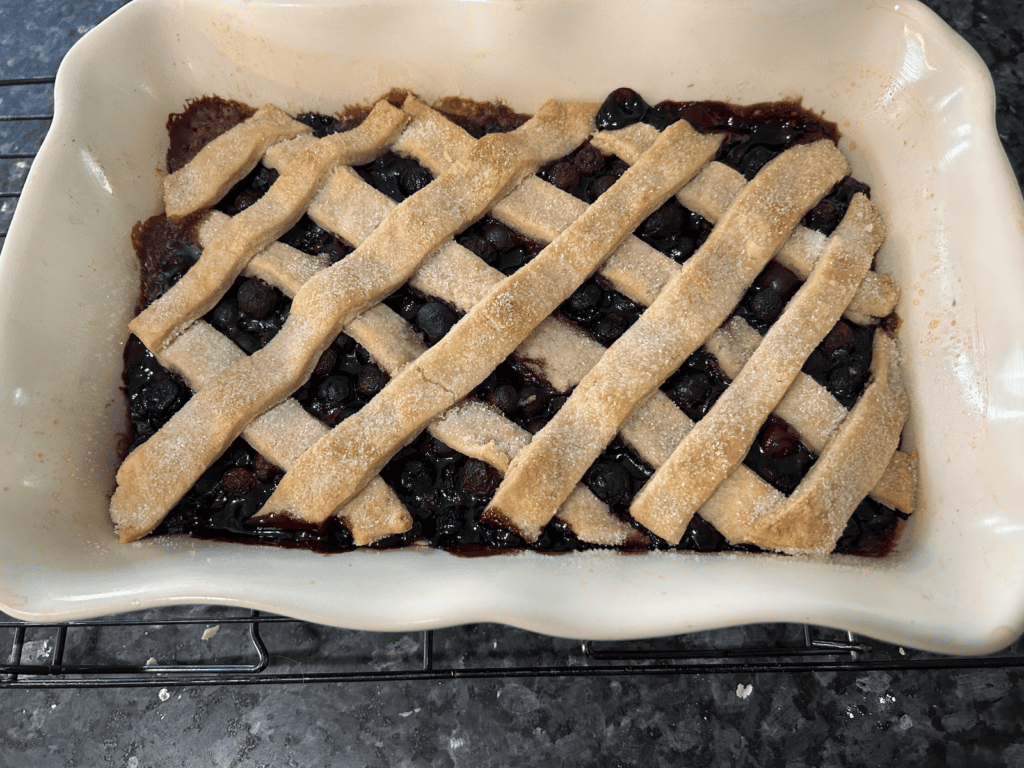 Old-Fashioned Southern Blueberry Cobbler