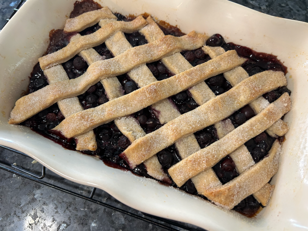 Old-Fashioned Southern Blueberry Cobbler