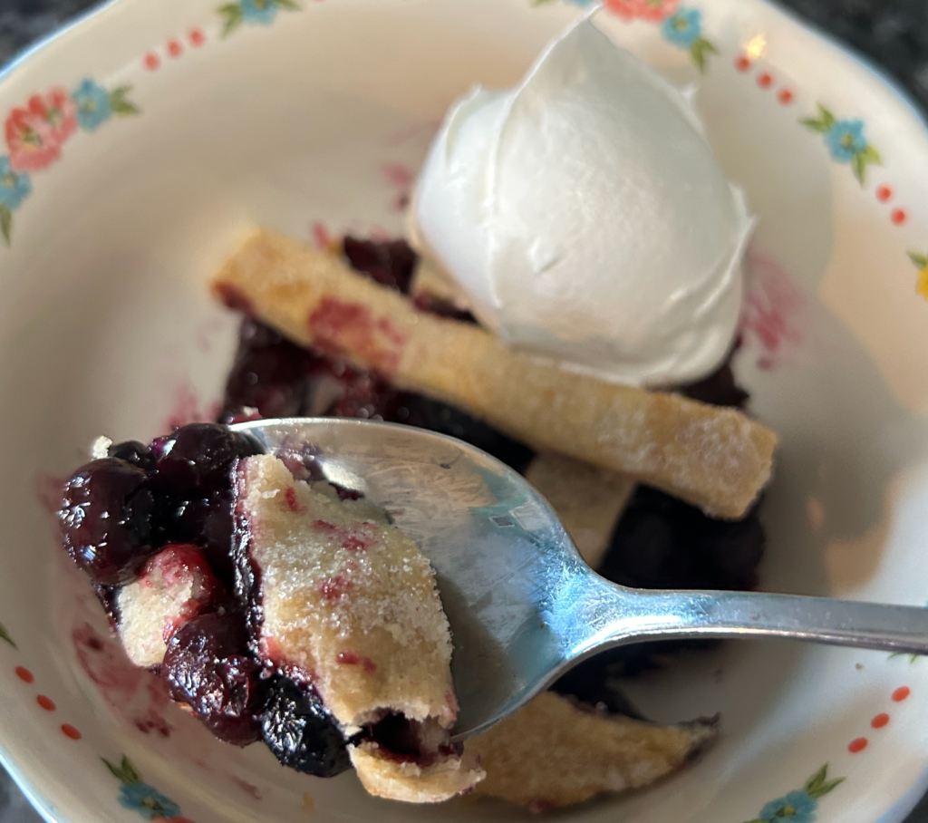Old-Fashioned Southern Blueberry Cobbler