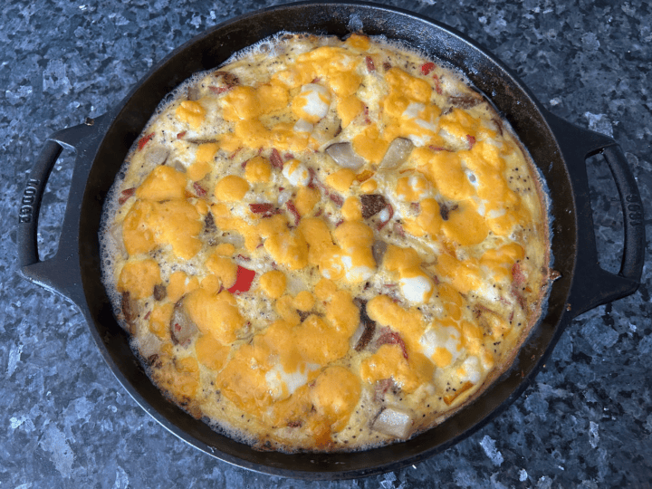 Cast Iron Ham and Potato Breakfast Skillet