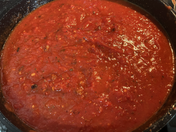 homemade pasta sauce