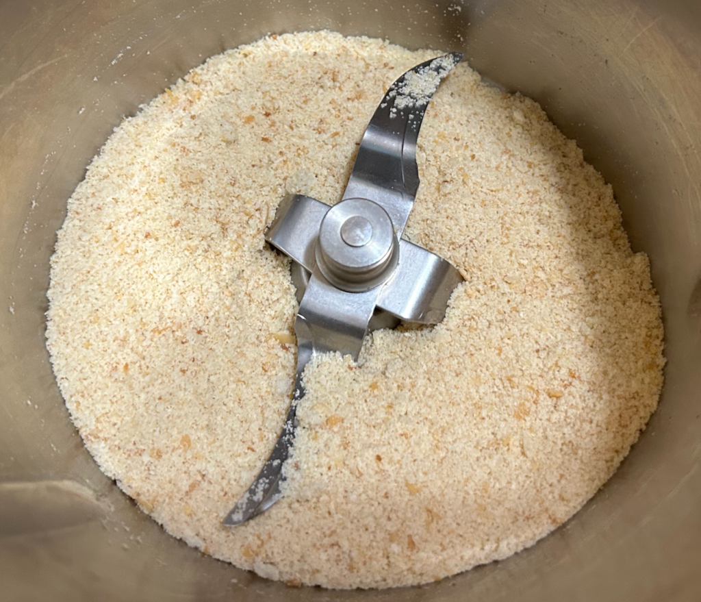 processed bread crumbs before seasoning