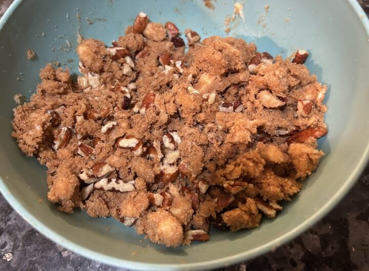 streusel topping