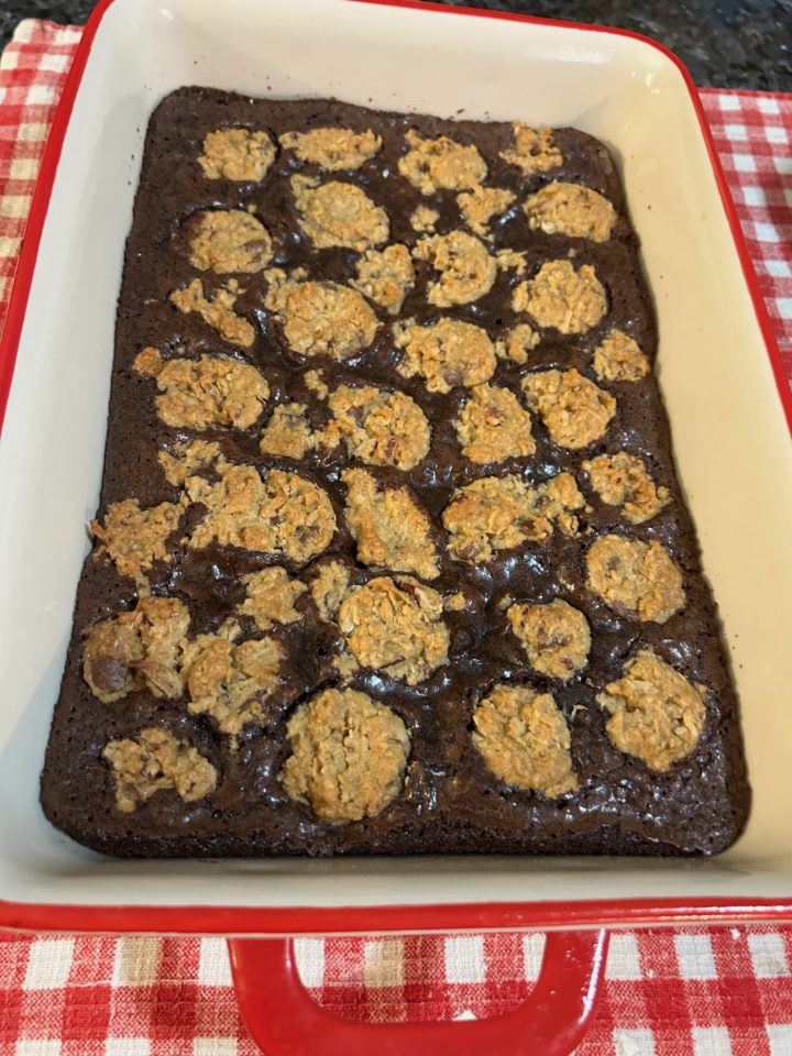 Easy Cowboy Brownies Pin for Pinterest