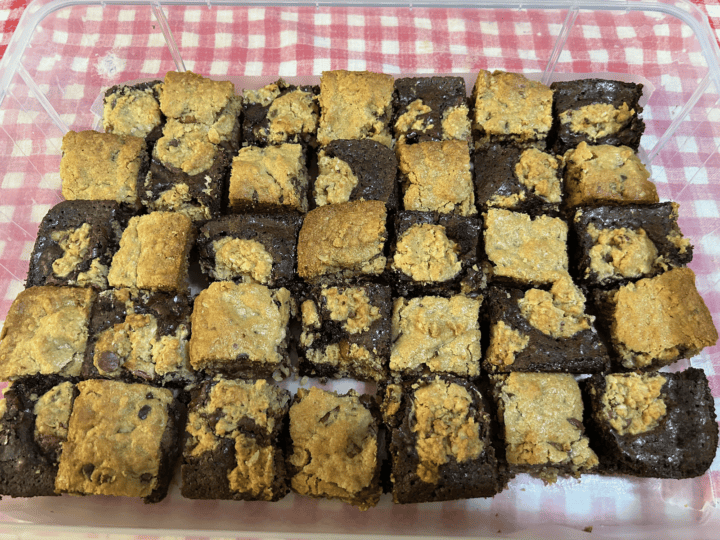 Cowboy brownies and cowboy blondies