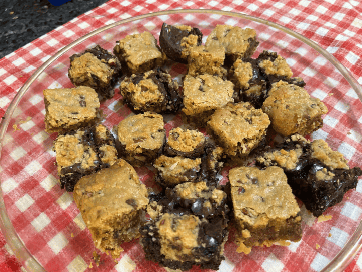 Easy Cowboy Blondies and Cowboy Brownies