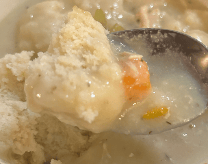 Easy Homemade Chicken and Drop Dumplings