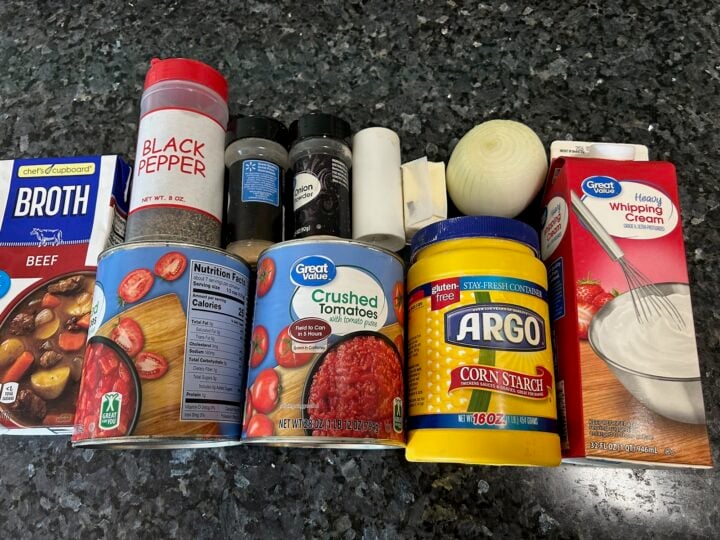 tomato soup ingredients