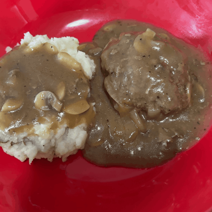 Easy Salisbury Steak with Mushroom Gravy