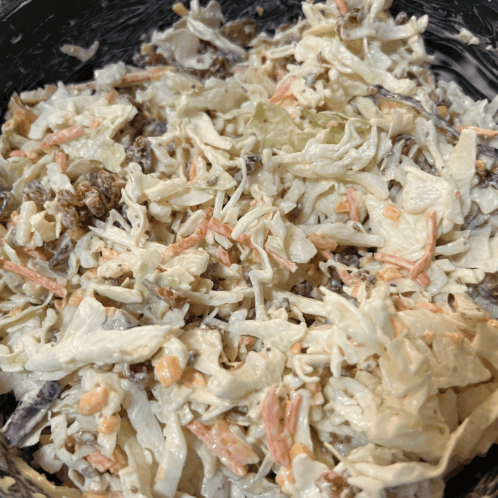 Bacon Cheddar Ranch Coleslaw