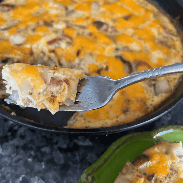 Ham and Potato Breakfast Skillet Bake