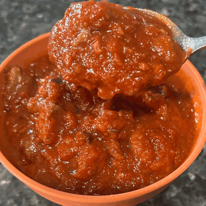 Homemade Meat Sauce (Slow Simmered)