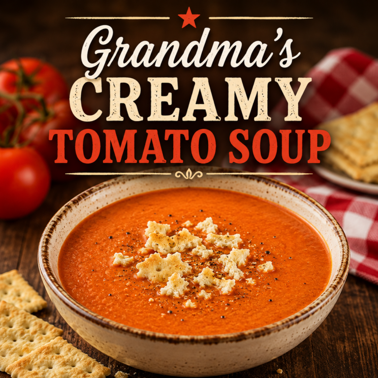Grandma’s Creamy Tomato Soup