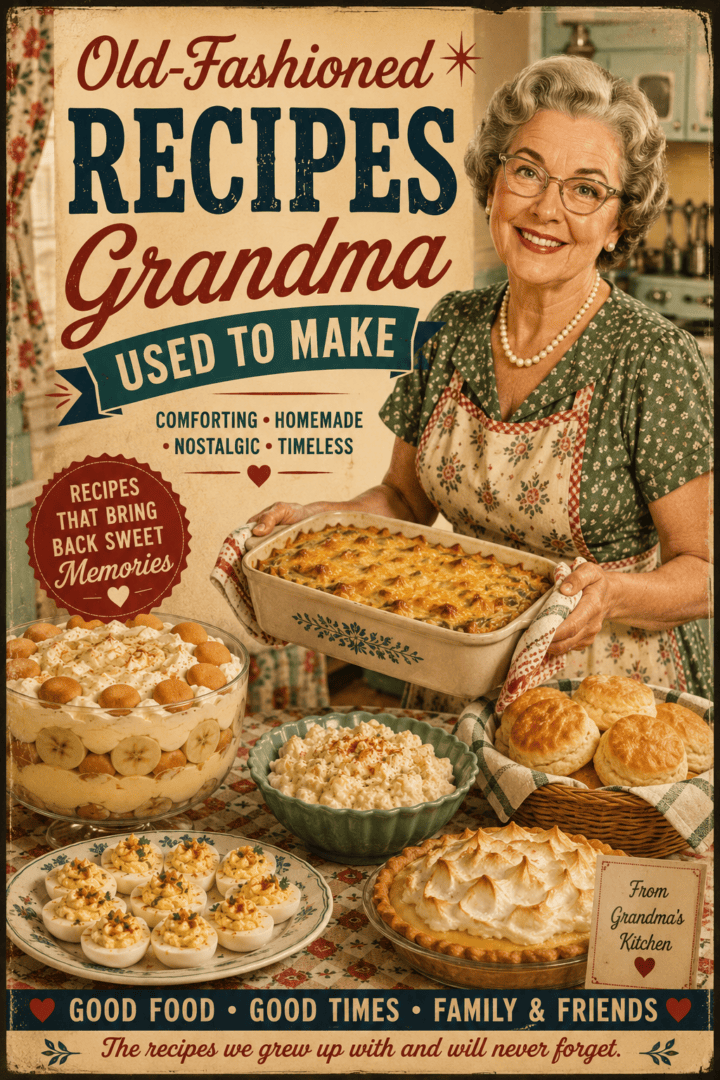 Old-Fashioned Recipes Grandma Used to Make