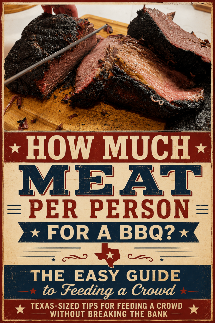 how much meat per person for a BBQ?