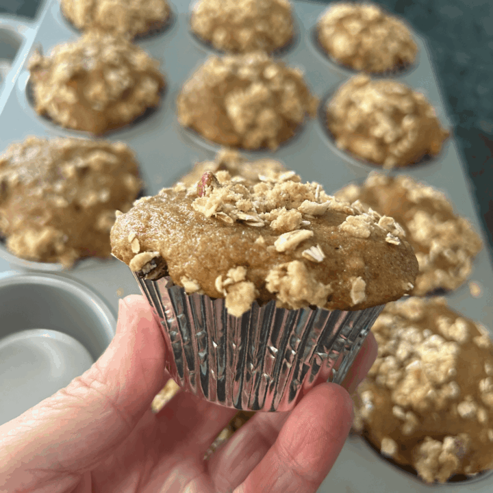 Peach Streusel Muffins