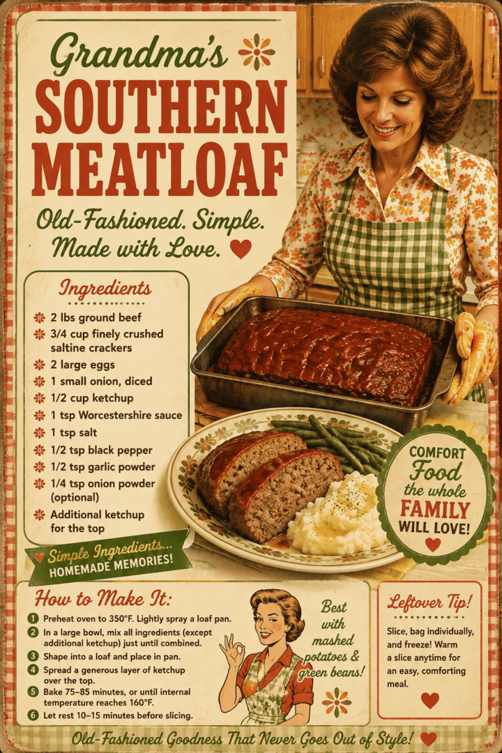 Grandma's Southern Meatloaf