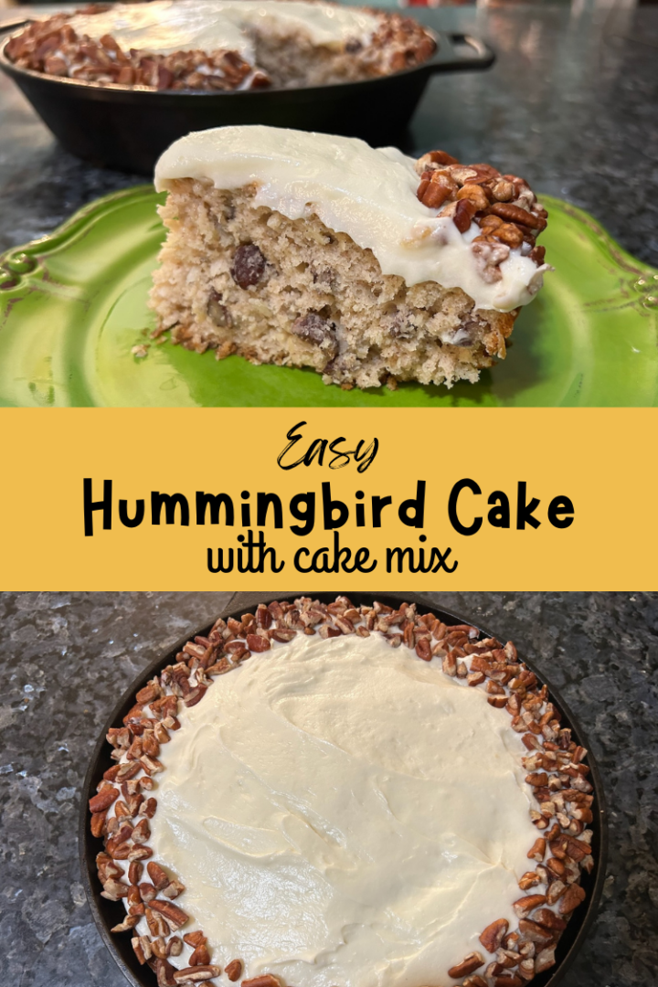Easy Hummingbird Cake with Cake Mix