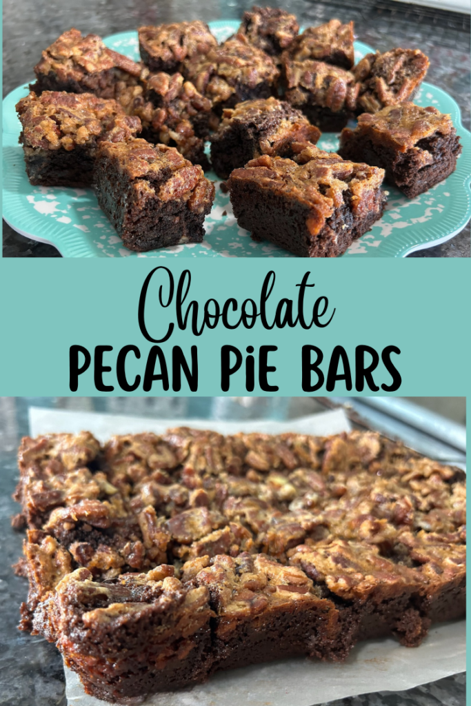 Chocolate Pecan Pie Bars