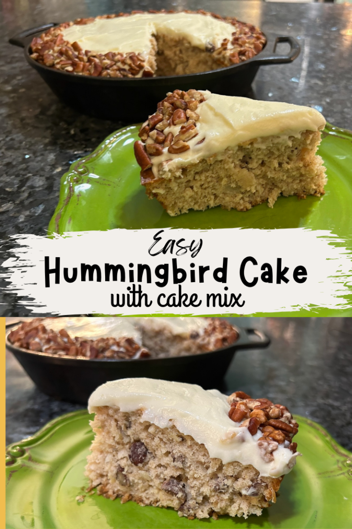 Easy Hummingbird Cake with Cake Mix