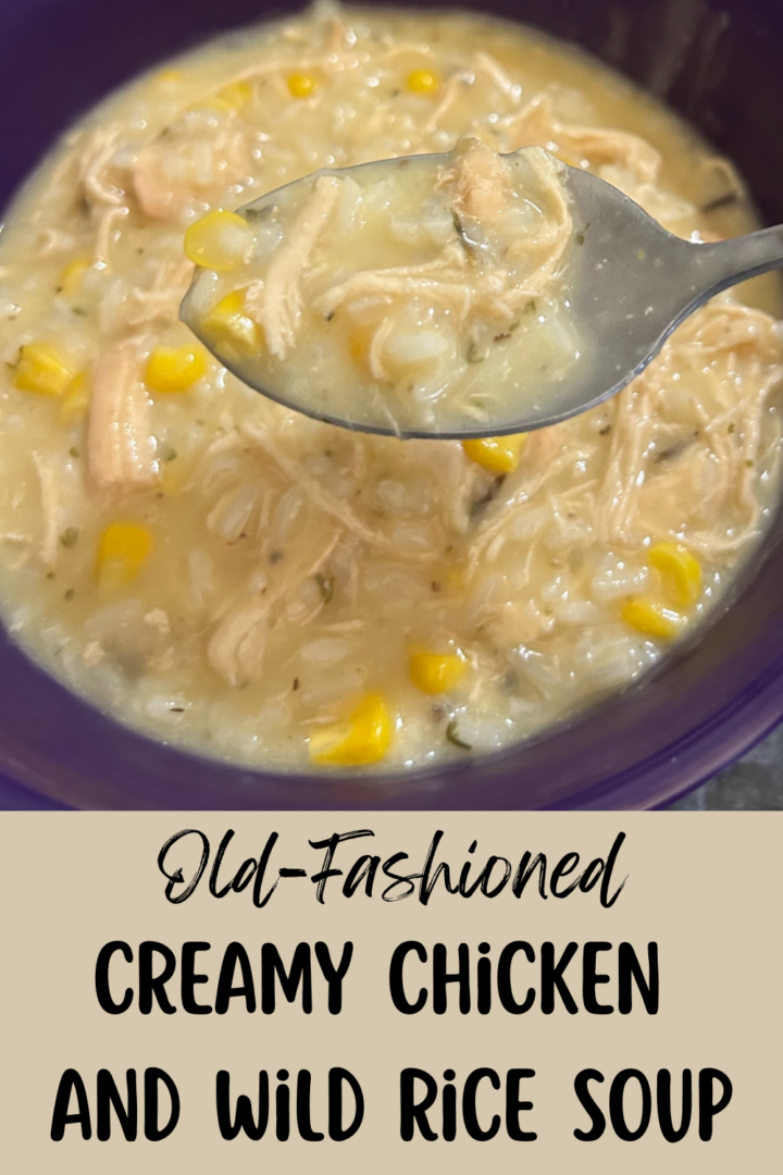 Old-Fashioned Creamy Chicken and Wild Rice Soup