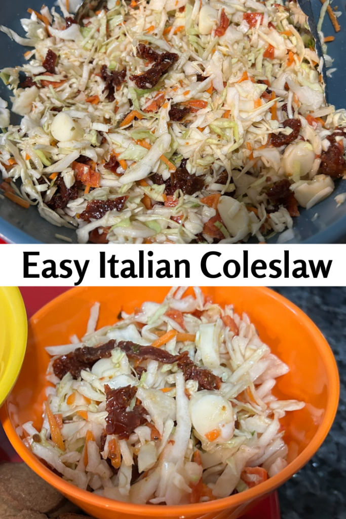 Easy Italian Coleslaw
