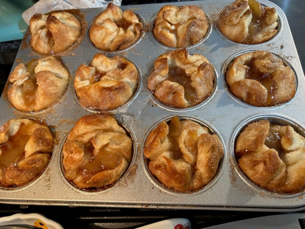 Easy Caramel Apple Dumplings with Cinnamon Sugar