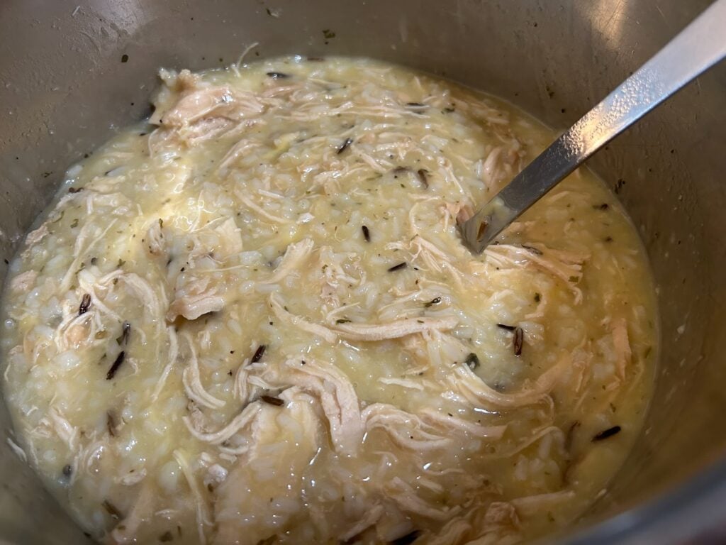 Old-Fashioned Creamy Chicken and Wild Rice Soup