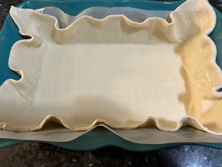 Southern Gooey Butter Bars base (puff pastry)