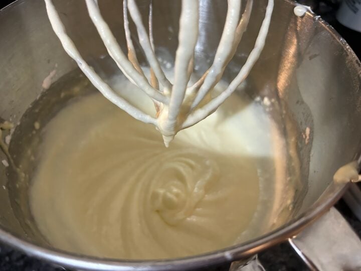 Southern Gooey Butter Bars cheesecake topping