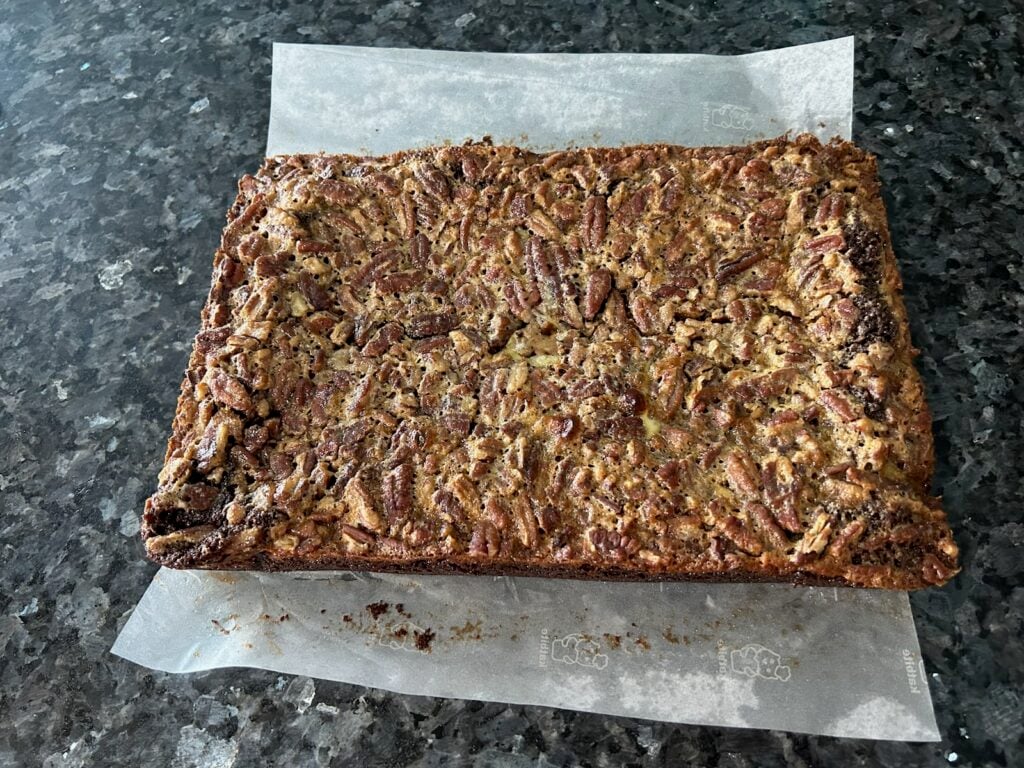 Chocolate Pecan Pie Bars
