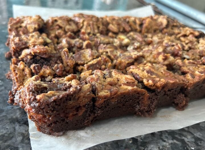Chocolate Pecan Pie Bars