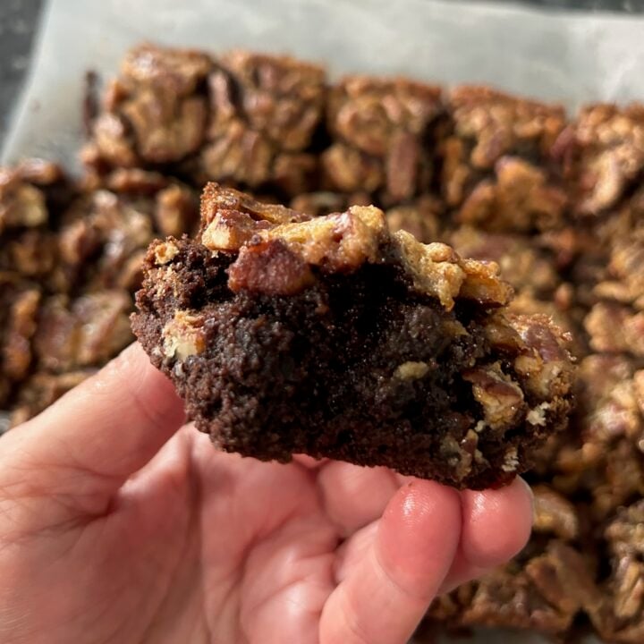 Chocolate Pecan Pie Bars