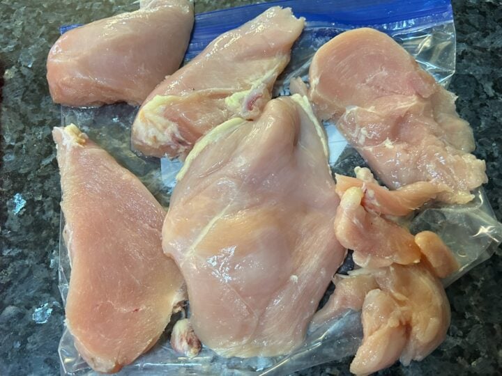 raw chicken breast