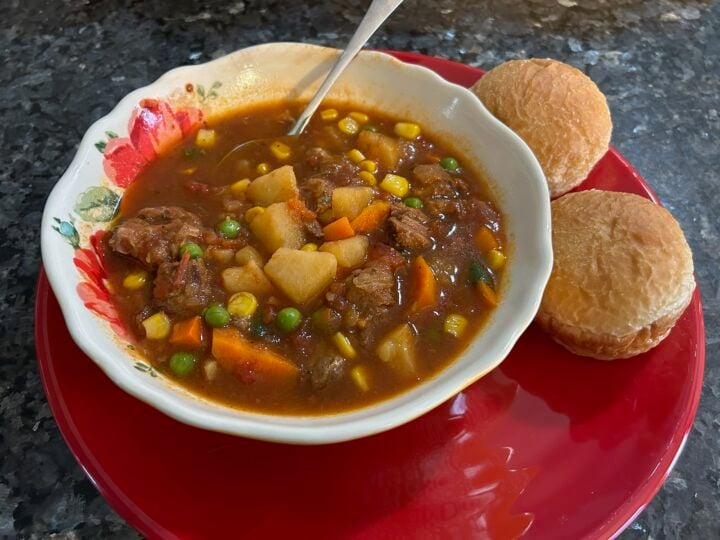Homemade Vegetable Beef Soup