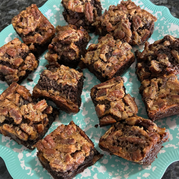 Chocolate Pecan Pie Bars