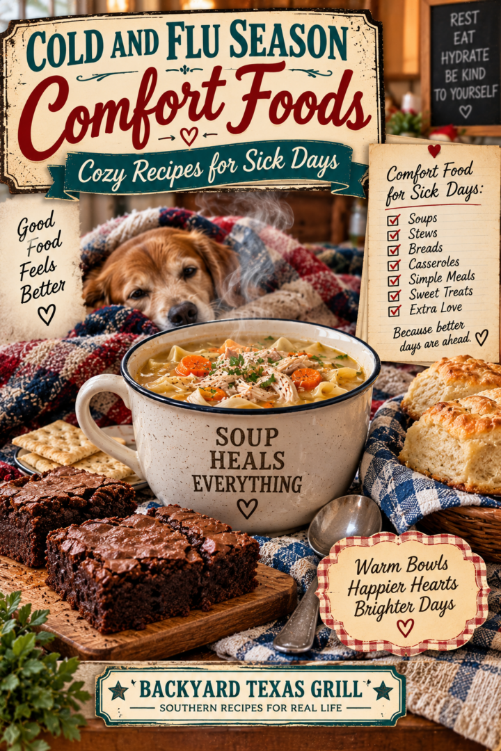 cold and flu season comfort foods