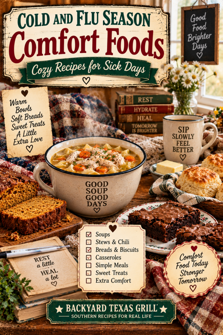 cold and flu season comfort foods
