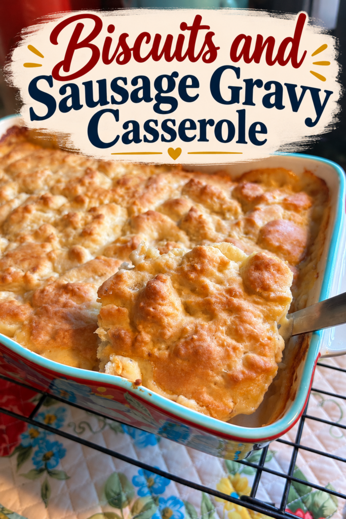Biscuits and Sausage Gravy