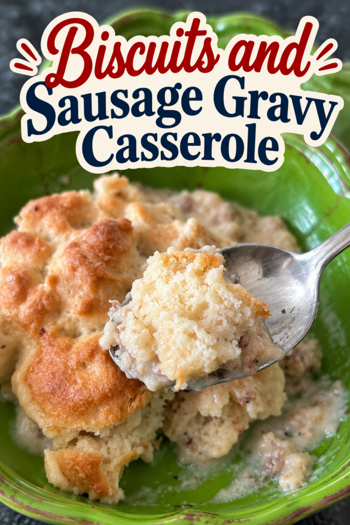 Biscuits and Sausage Gravy