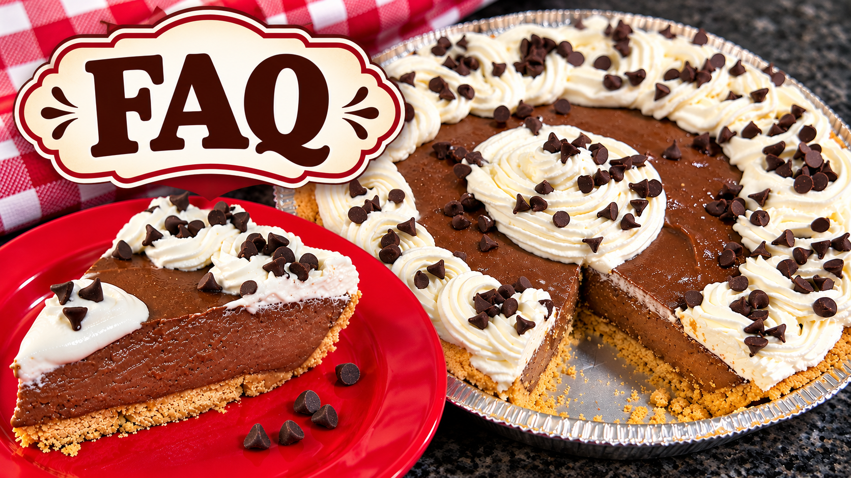 FAQ image for chocolate cream pie
